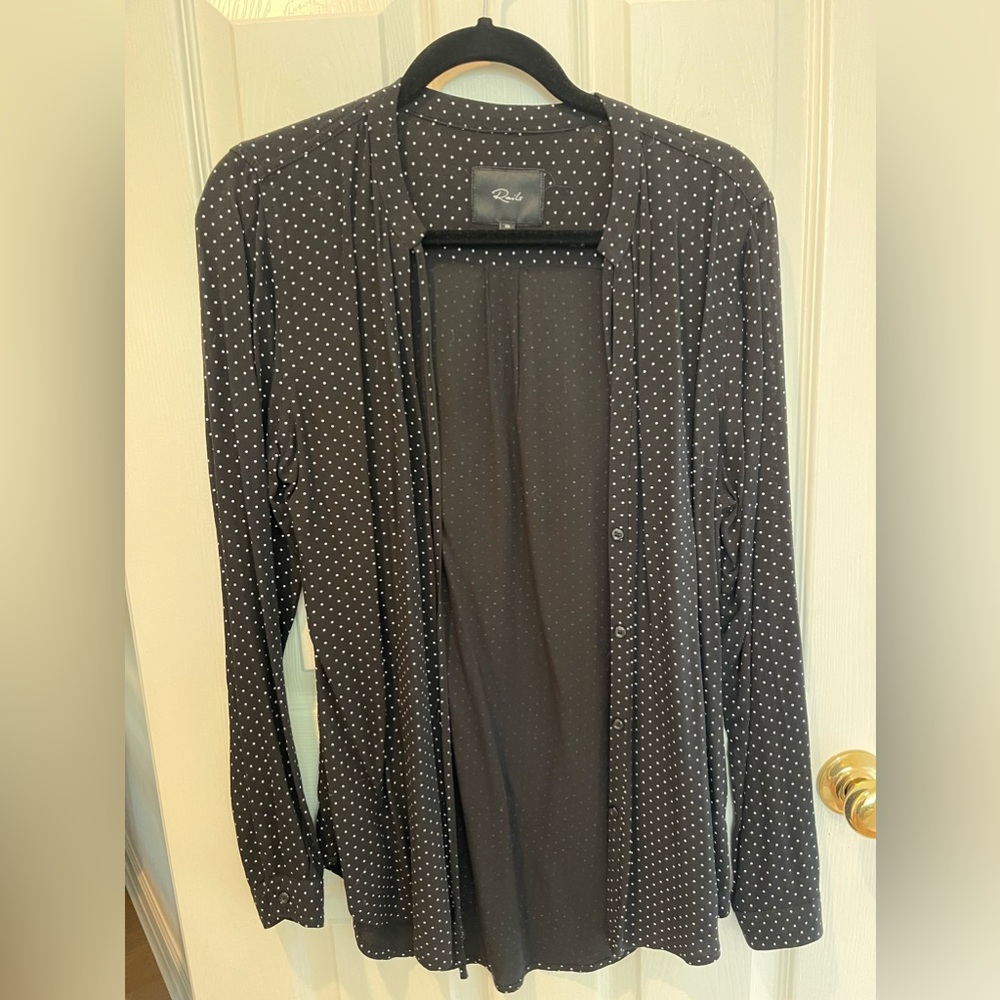 Rails button down